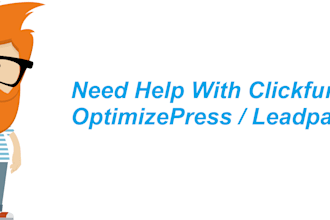 help regarding clickfunnels, leadpages, instapage, unbounce