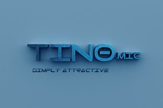 create a simple nice looking logo