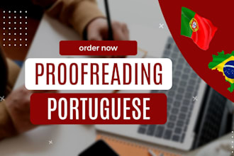 professionally proofread your portuguese text