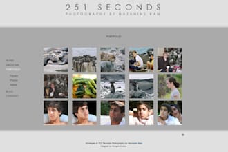 make website for photograpers