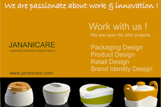 do product and packaging designing