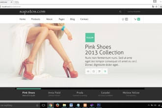 create your website from psd to website template