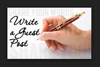 do guest post submission on blog