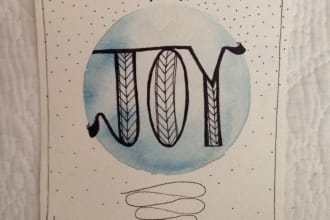 design and create a handmade greeting card for any occasion