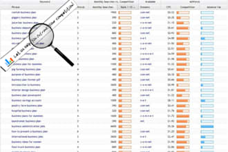 give you best organic keywords for 1st page rankings in your Niche