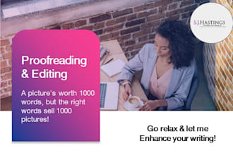 proofread and edit your article, paper, proposal or book