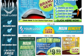 design banner or header with any size that attract more visitor to your site