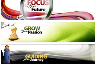 design professional HEADER or banner for your site in 24 hours delivery