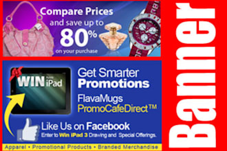 design a banner, banner Or Header