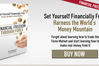 give you amazing forex ebook financial freedom through forex by Greg Secker