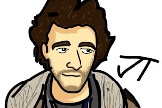 create a Cartoon look alike of you or your friend