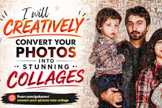 creatively convert your photos into stunning collages