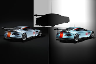 do car images cutout or remove background professionally