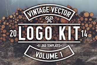 make professional Vintage logo