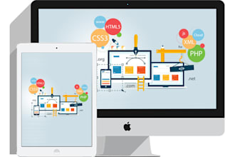 develop website and manage