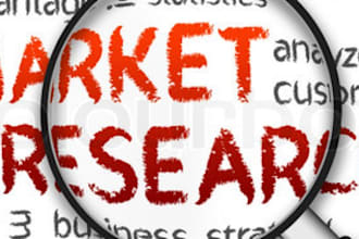 write a market research report