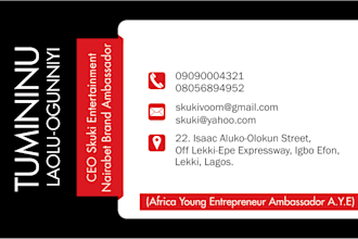 design A Creative Business Card for you
