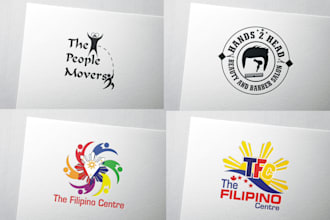 design a vintage wordmark and pictorial logo