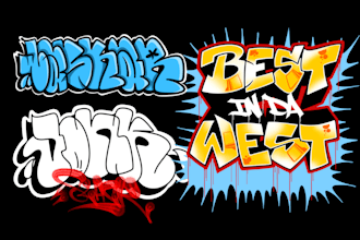 make shirt design throwup graffiti style