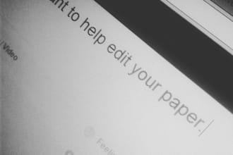 proof read and edit  words for grammar and more