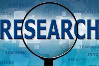 create a quality research and summaries on anything