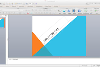 create a professional, captivating powerpoint to your liking