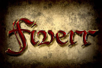 design your text in Royal Gold Text  style