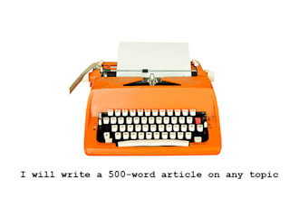 write a blog article up to 500 words