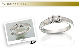 do touchups and background cleaning of jewellery, amazon etc