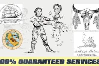 design hand drawn logo