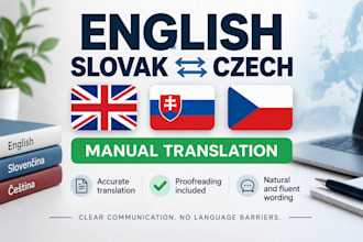 translate english to slovak or czech and vice versa