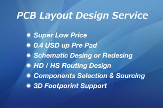 do analyse schematics for project