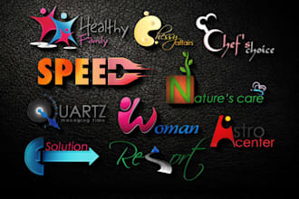 design a UNIQUE logo for with free revisions