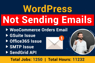 fix wordpress not sending emails,mail issue, wordpress email