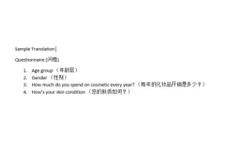 translate your documents into Chinese