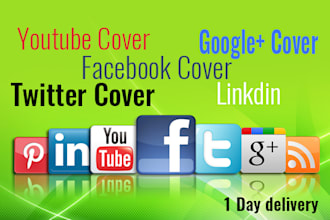 design a amazing web, all social media banner