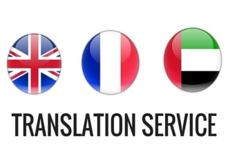translation english arabic french