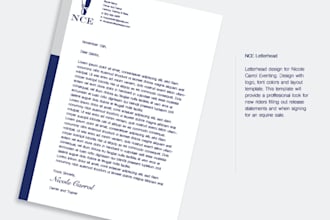 create logo, business cards, letterhead and more