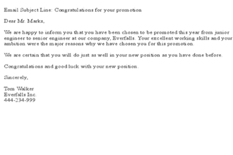 revise and create a perfect email business, friend, etc