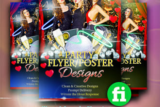 create catchy flyer, poster design