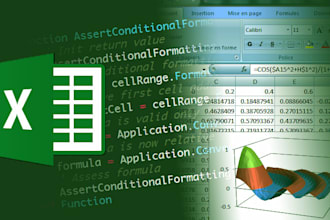 do excel report and data entry