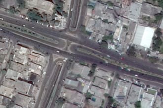 provide georefernced high resolution google satellite image