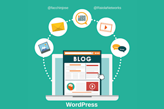 make fully customized word press website for you