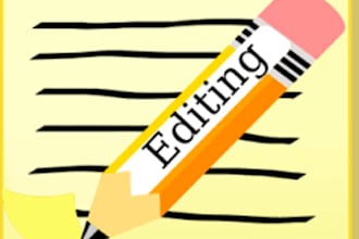 edit up to 500 words of copy