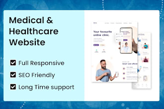 design healthcare and medical website in wordpress
