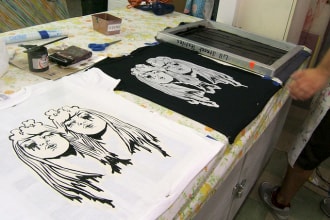 do Screen Printing, Wedding,Visitor cards, Shirts, Mobile covers with shipment