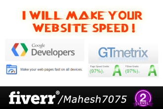 speed up your website
