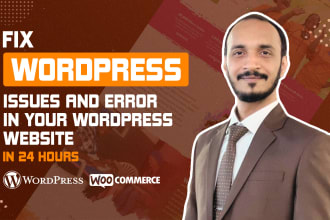 fix wordpress issues and error in your wordpress website