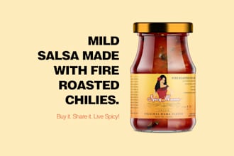 design a professional product label