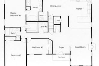 redraw professional floor plan quickly